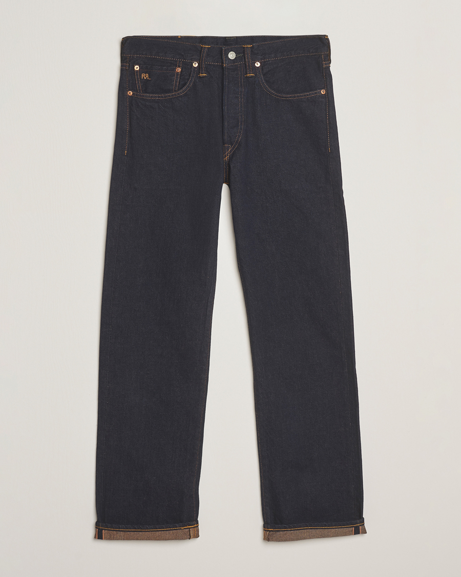 Herren | Jeans | RRL | Straight Leg 5-Pocket Denim Once Washed