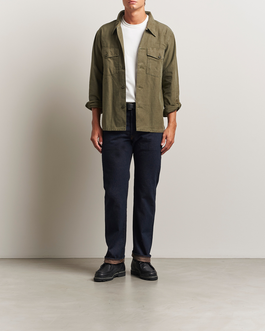 Herren | Jeans | RRL | Straight Leg 5-Pocket Denim Once Washed