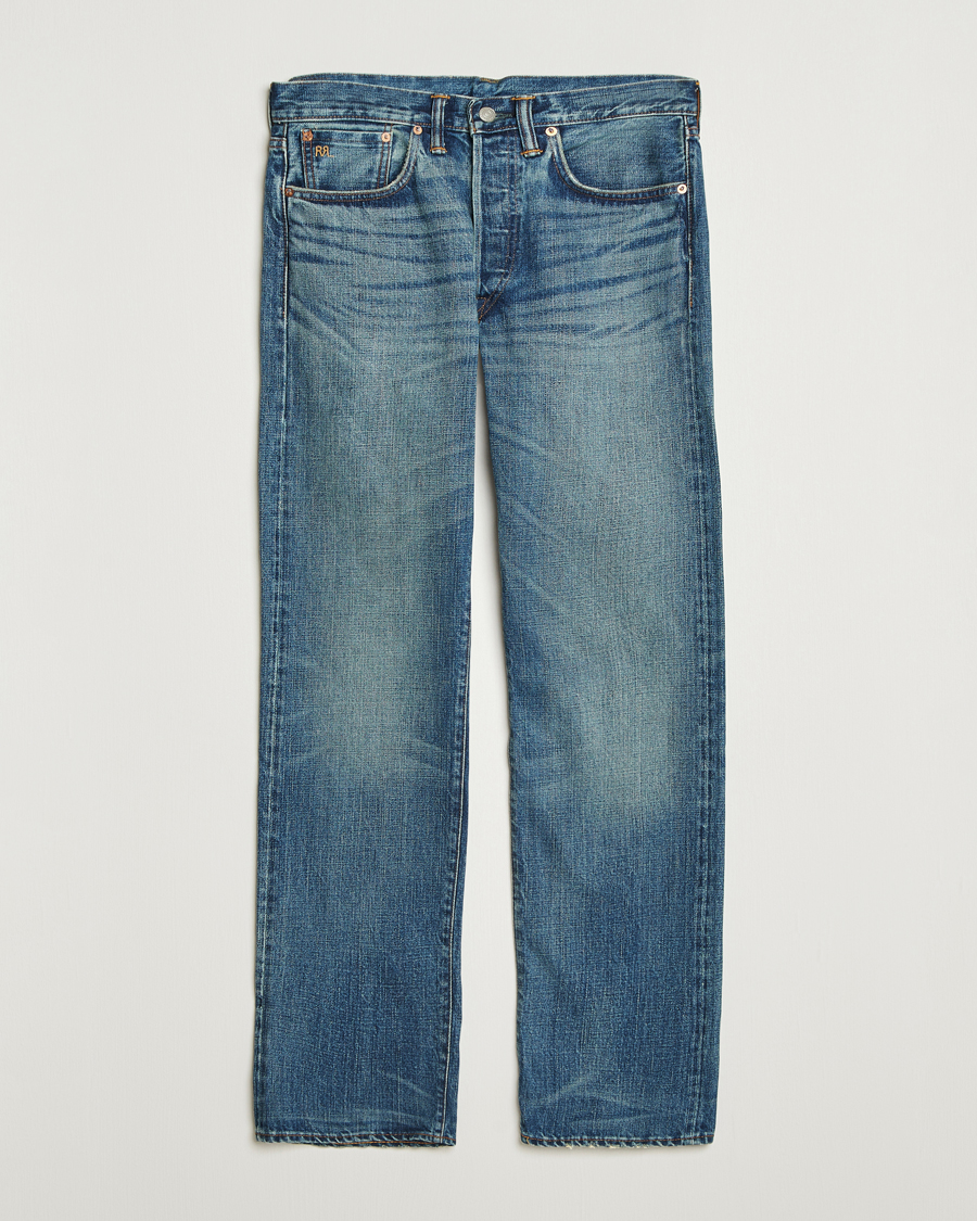 Herren | Jeans | RRL | Straight Leg 5-Pocket Denim Hillsview Wash