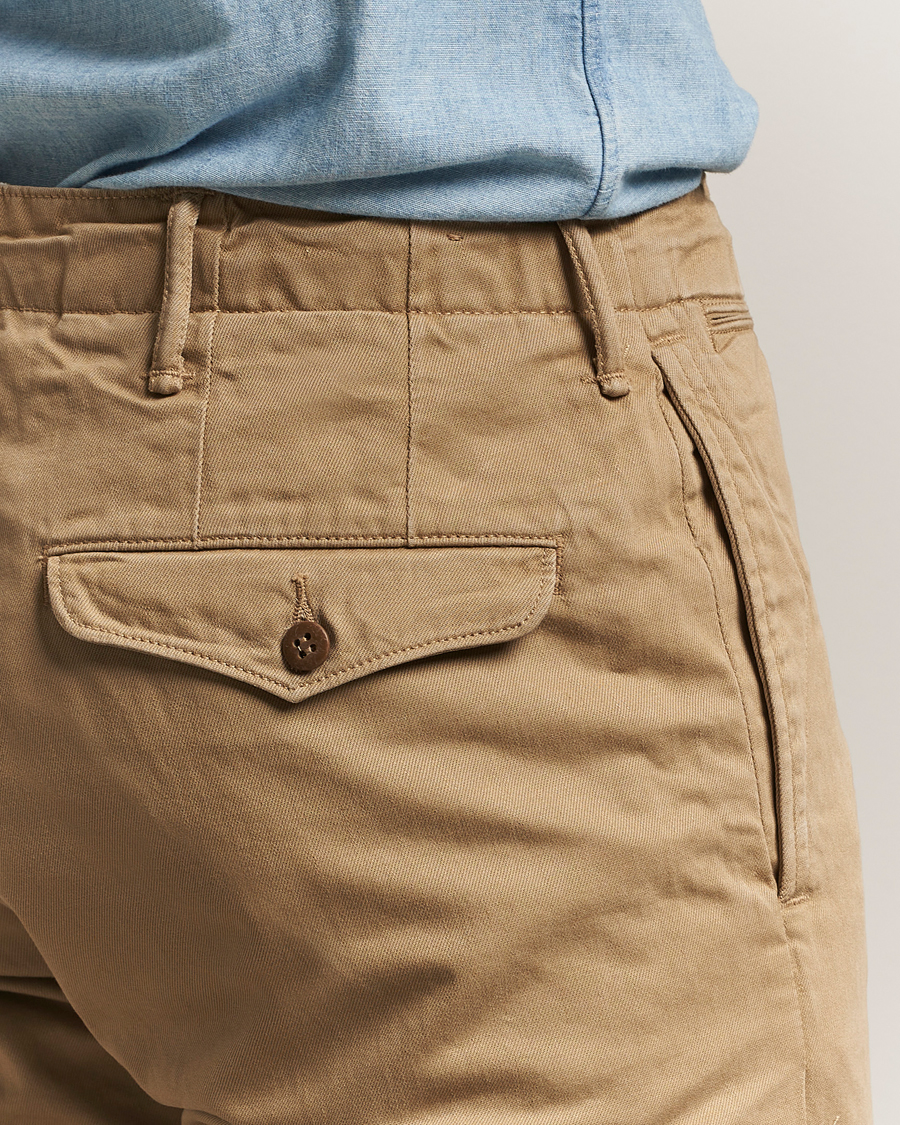 Herren | Hosen | RRL | Officers Flat Pants Military Khaki