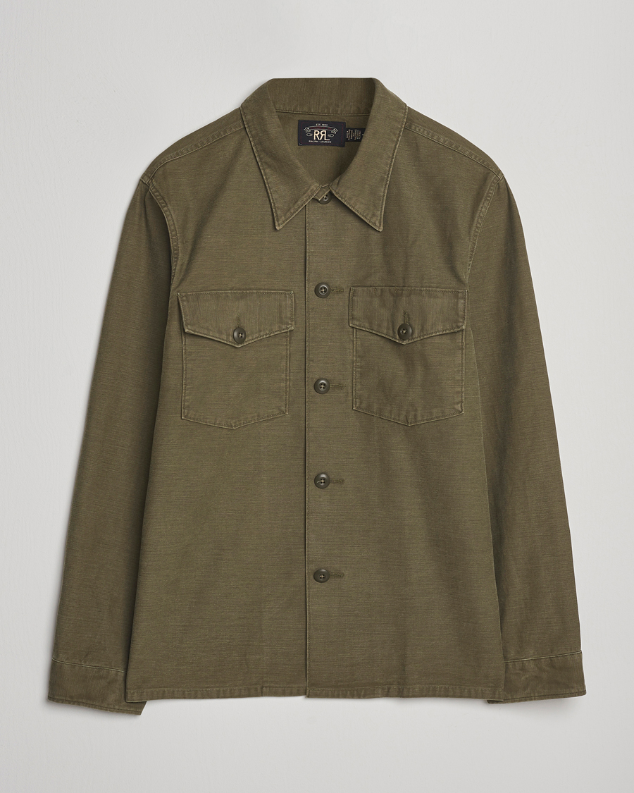 Herren | Hemden | RRL | Regiment Overshirt Olive