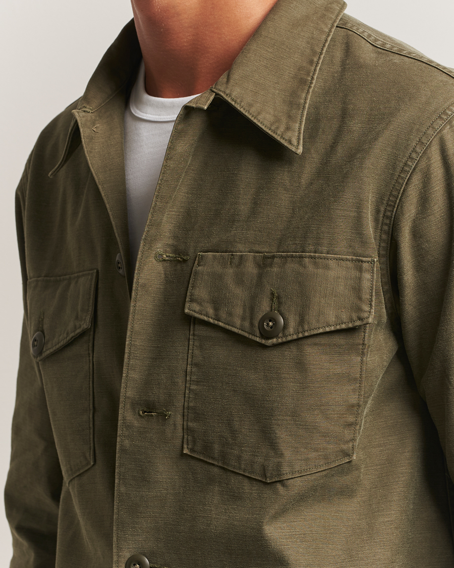 Herren | Hemden | RRL | Regiment Overshirt Olive