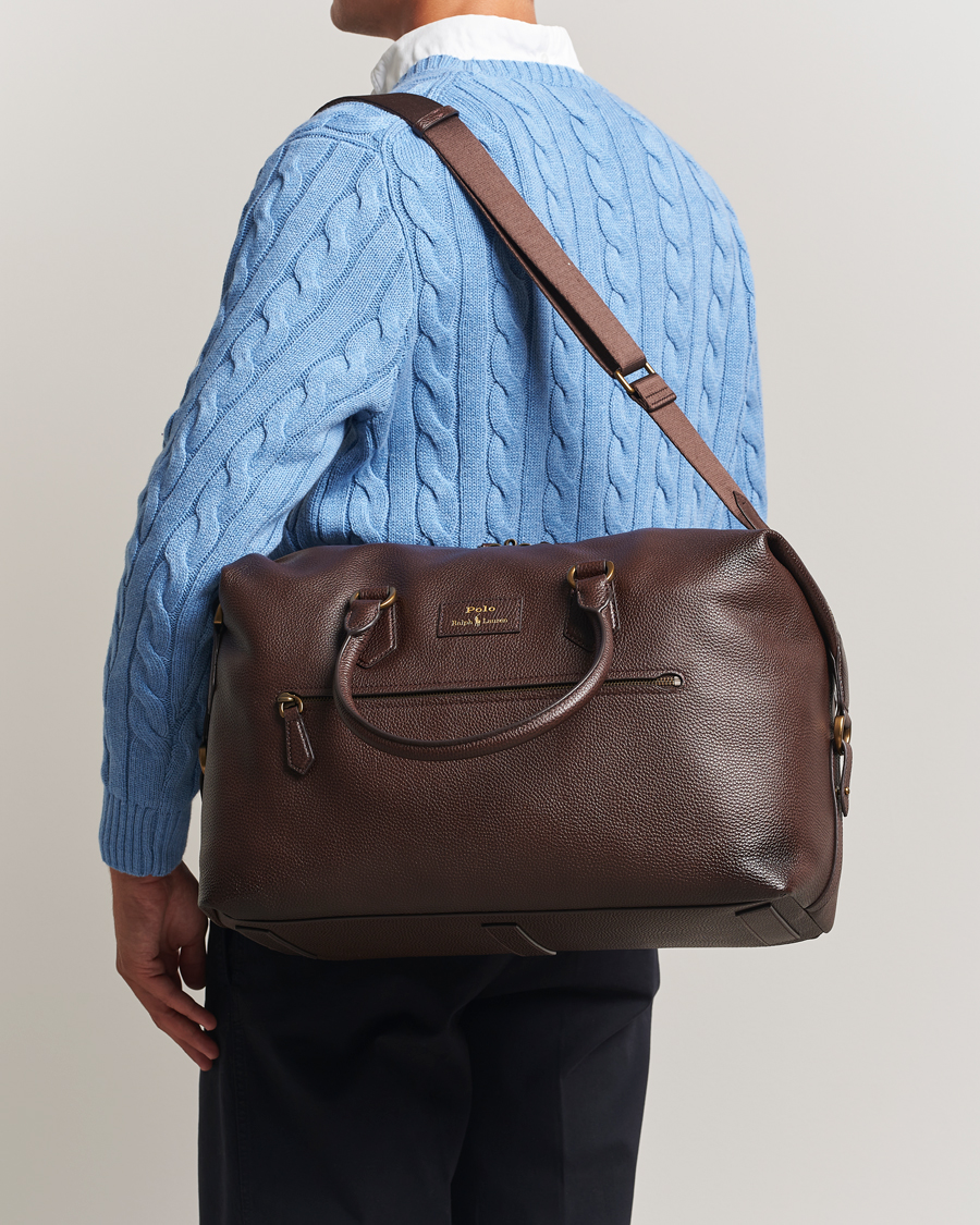 Herren | Taschen | Polo Ralph Lauren | Polo Ralph LaurenPebble Leather Duffle BagDark Brown