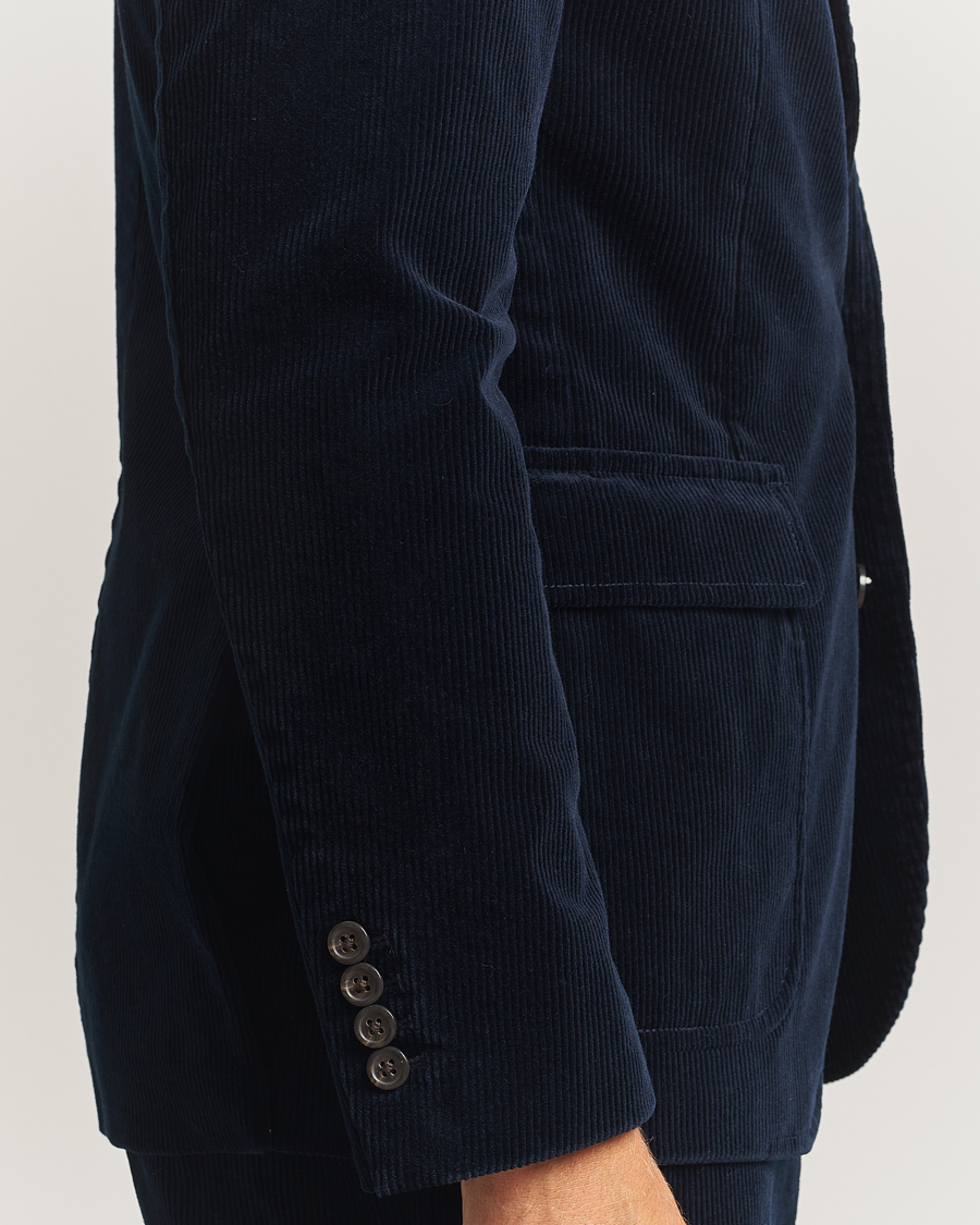 Herren | Sakkos | Polo Ralph Lauren | Single Breasted Corduroy Sportcoat Navy