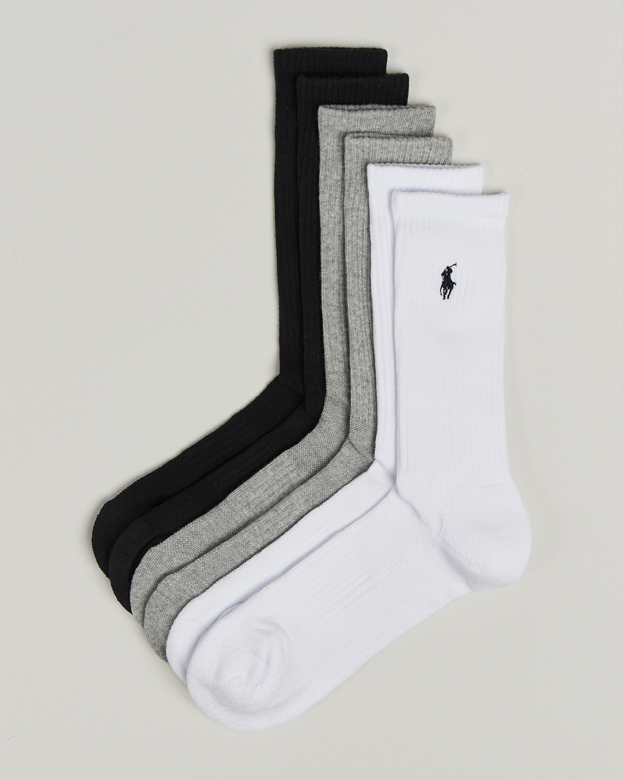 Herren | Unterwäsche | Polo Ralph Lauren | Polo Ralph Lauren6-Pack Crew SockGrey