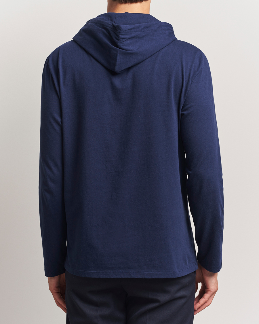 Herren | Pullover | RLX Ralph Lauren | Jersey Bear Hoodie Refined Navy