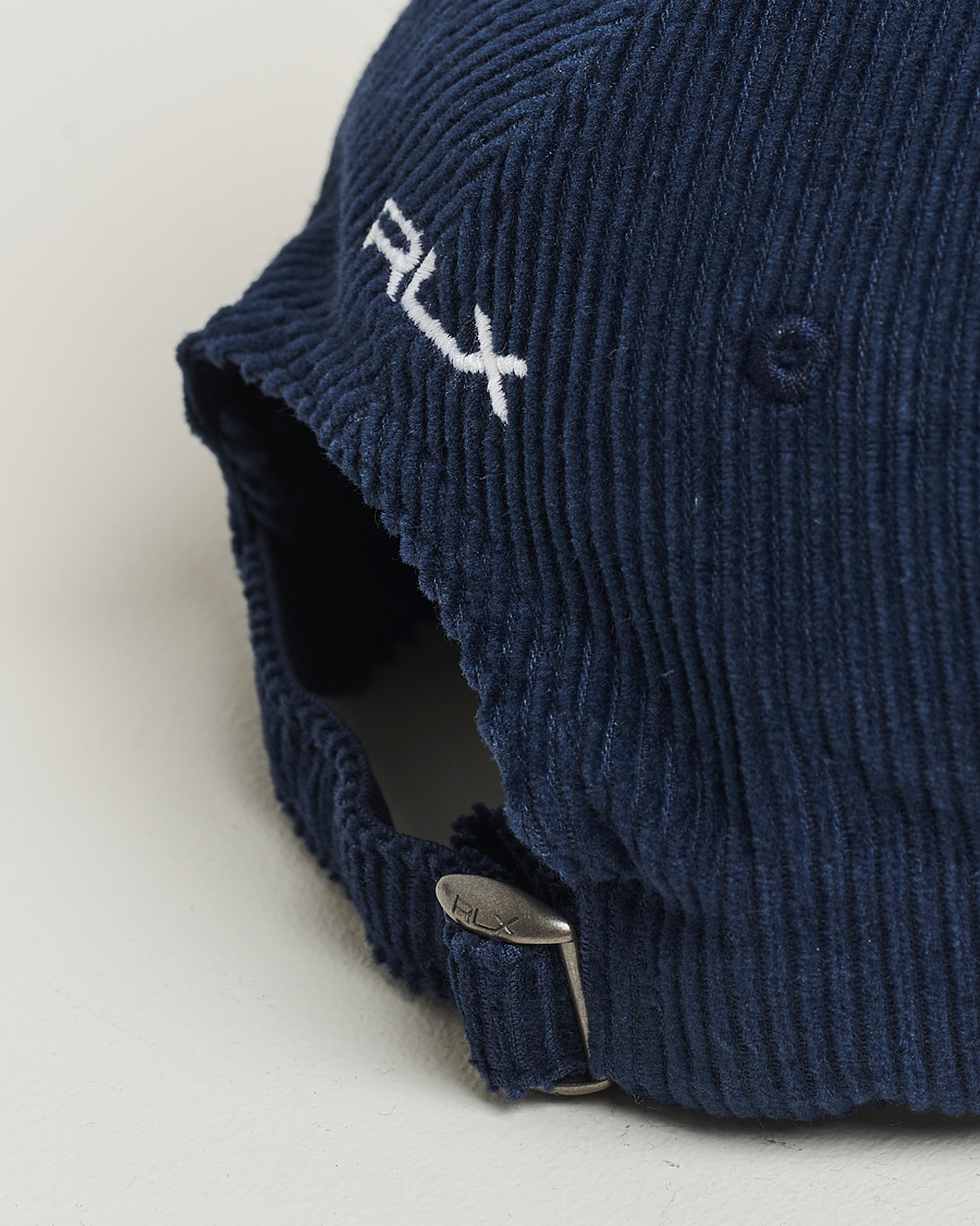 Herren | Hüte & Mützen | RLX Ralph Lauren | Corduroy Cap Refined Navy
