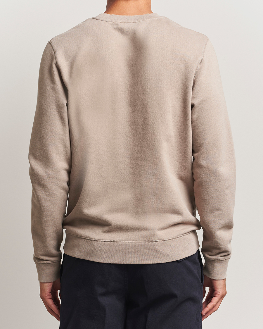 Herren | Pullover | Sunspel | Loopback Sweatshirt Mink