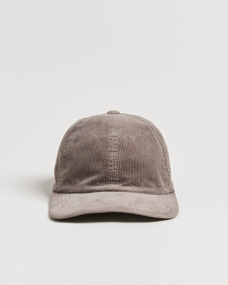 Herren | Hüte & Mützen | Sunspel | Corduroy Cap Bark