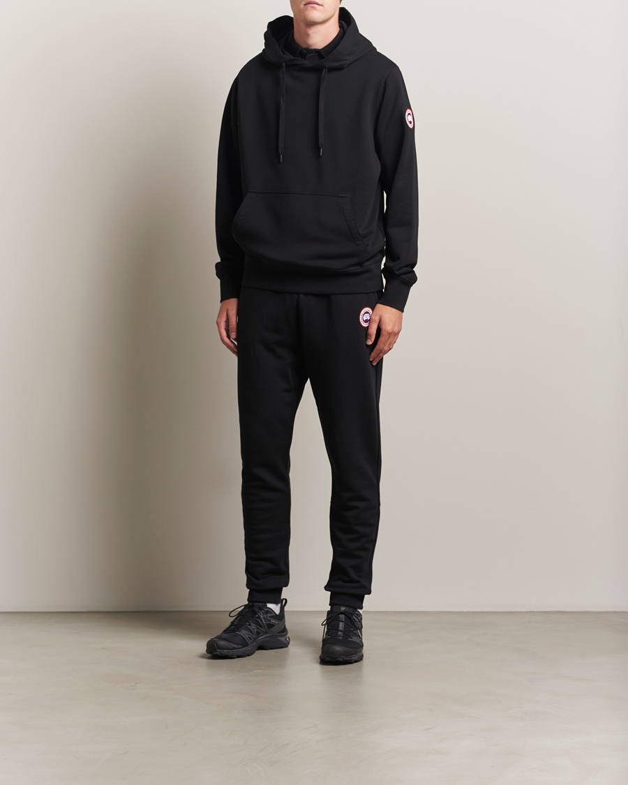 Herren | Pullover | Canada Goose | Huron Hoodie Black