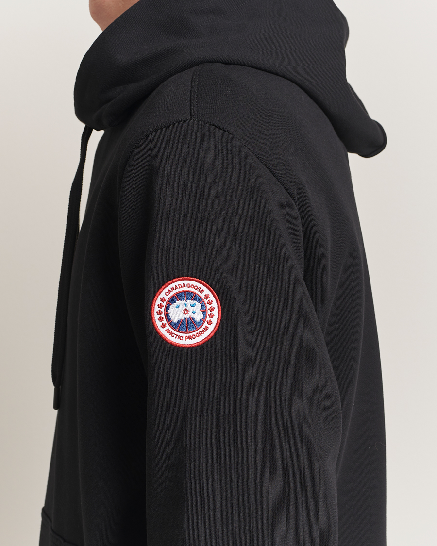 Herren | Pullover | Canada Goose | Huron Hoodie Black