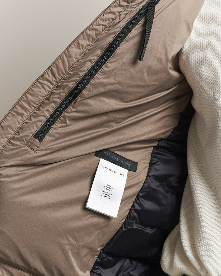 Herren | Jacken | Canada Goose Black Label | Lodge Hoody Taupe