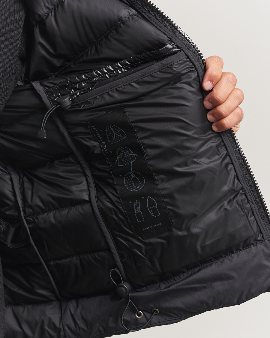 Herren | Jacken | Canada Goose Black Label | Crofton Hoody Enduraluxe Black