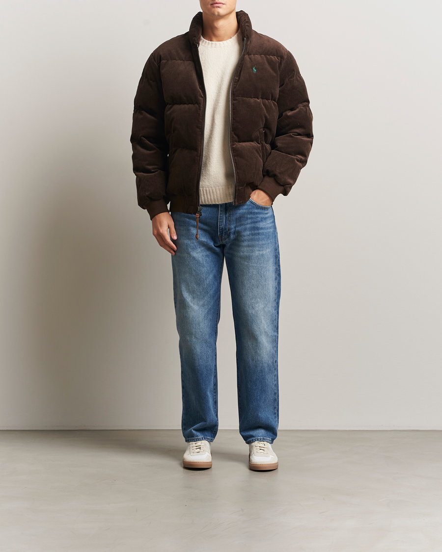 Herren | Jacken | Polo Ralph Lauren | Wyoming Corduroy Bomber Jacket Dark Beech
