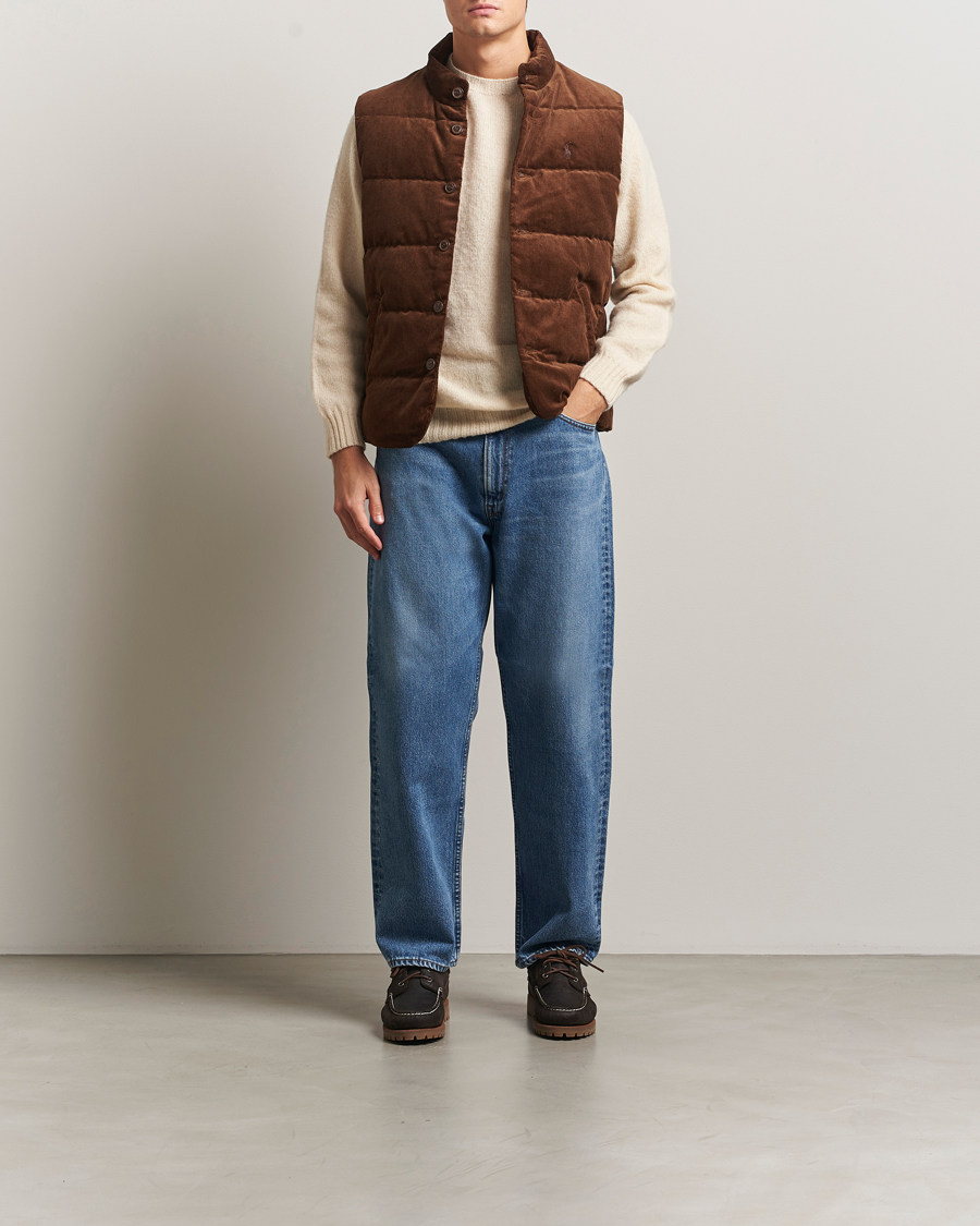 Herren | Jacken | Polo Ralph Lauren | Quilted Corduroy Vest Pale Russet