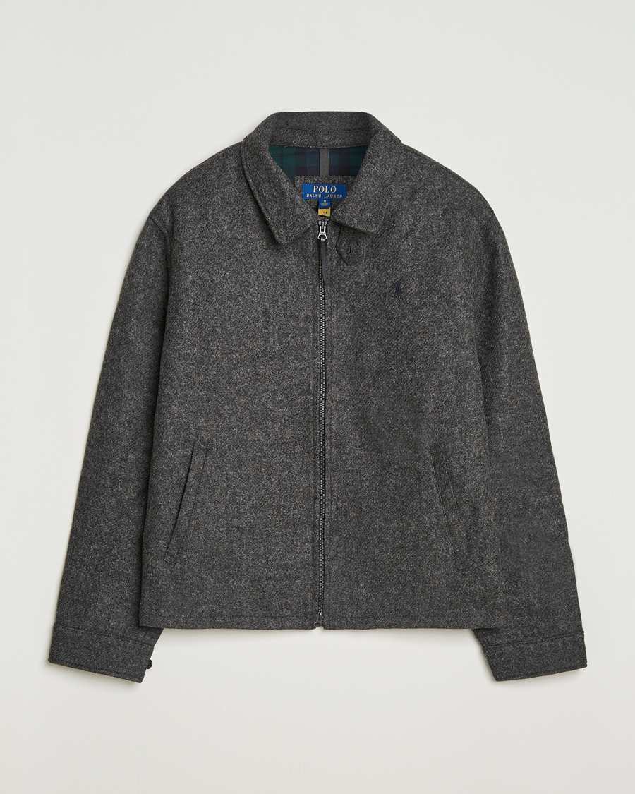 Herren | Jacken | Polo Ralph Lauren | Heritage Twill Wool Windbreaker Barclay Heather