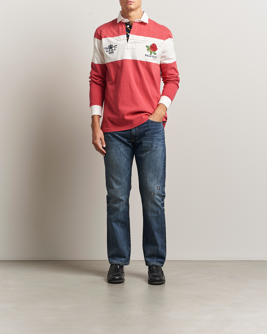 Herren | Jeans | Polo Ralph Lauren | Hampton Ridig Denim Straight Jeans Mid Blue