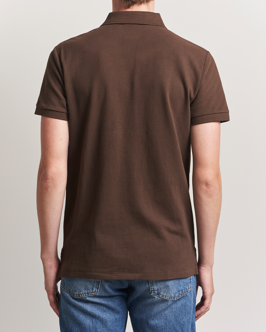 Herren | Poloshirts | Polo Ralph Lauren | Custom Slim Fit Polo Nutmeg Brown