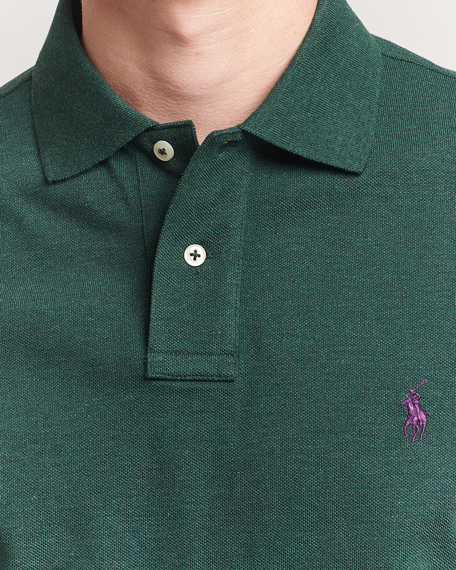 Herren | Poloshirts | Polo Ralph Lauren | Custom Slim Fit Polo Scotch Pine Heather