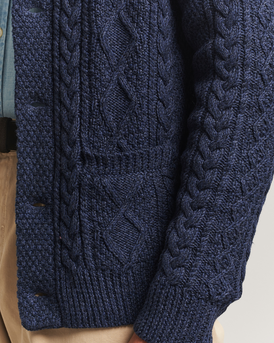 Herren | Pullover | Polo Ralph Lauren | Cotton Shawl Cardigan Navy Heather