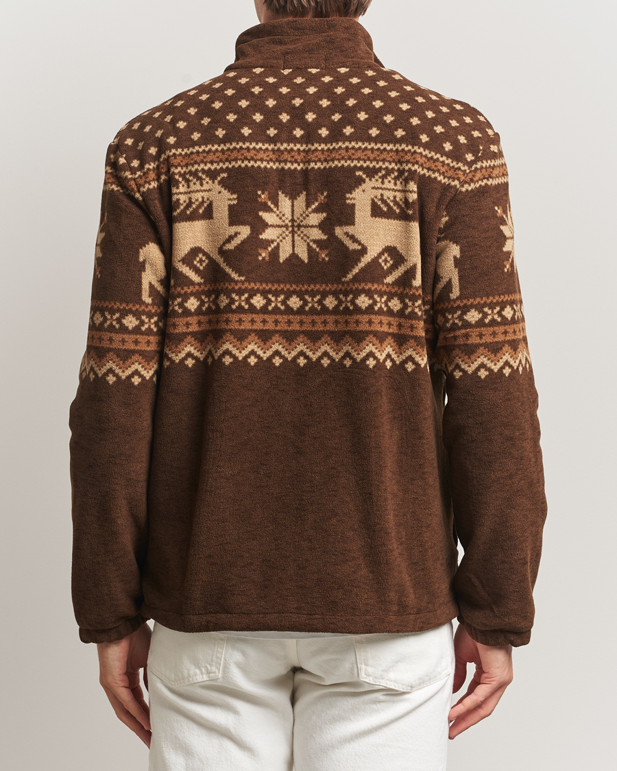 Herren | Pullover | Polo Ralph Lauren | Vintage Fairisle Half Zip Fleece Cascadia