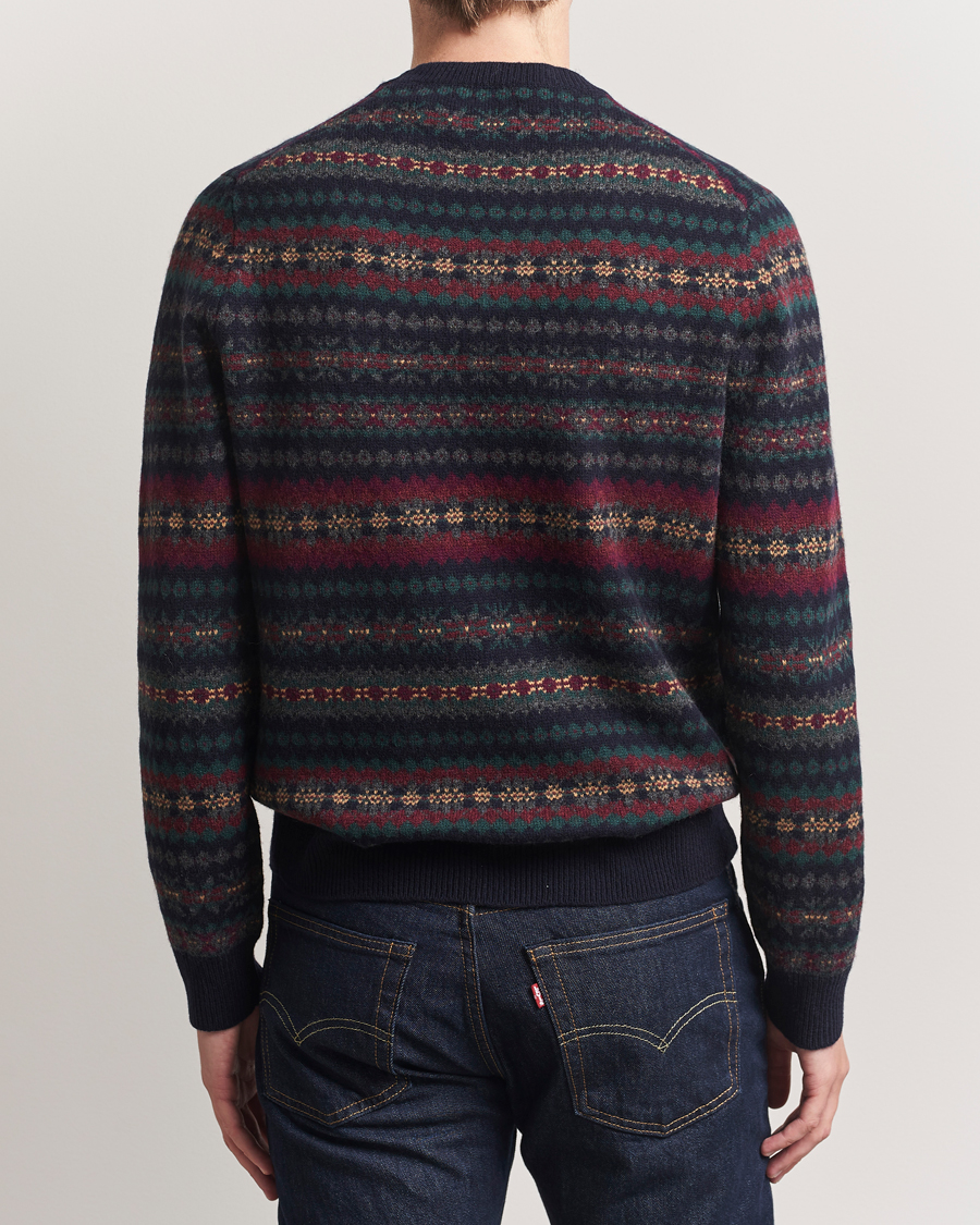 Herren | Pullover | Polo Ralph Lauren | Fairisle Wool Sweater Navy Combo
