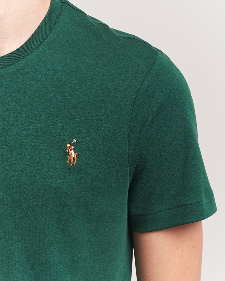 Herren | T-Shirts | Polo Ralph Lauren | Luxury Pima Cotton Crew Neck T-Shirt Vintage Pine