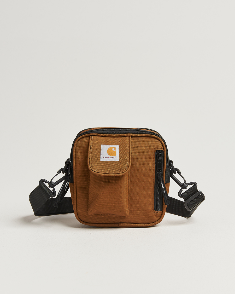 Herren | Carhartt WIP Essentials Shoulder Bag Hamilton Brown | Carhartt WIP | Essentials Shoulder Bag Hamilton Brown