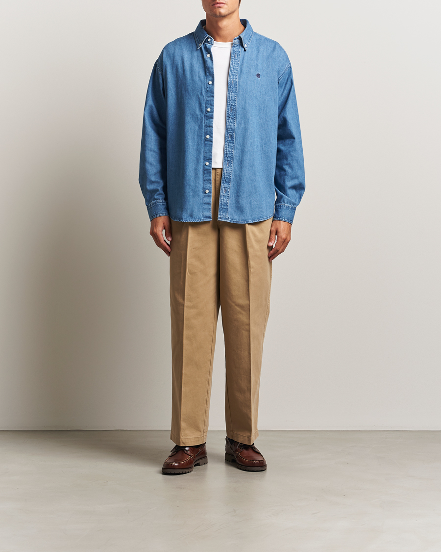 Herren | Hemden | Carhartt WIP | Lucas Denim Shirt Blue