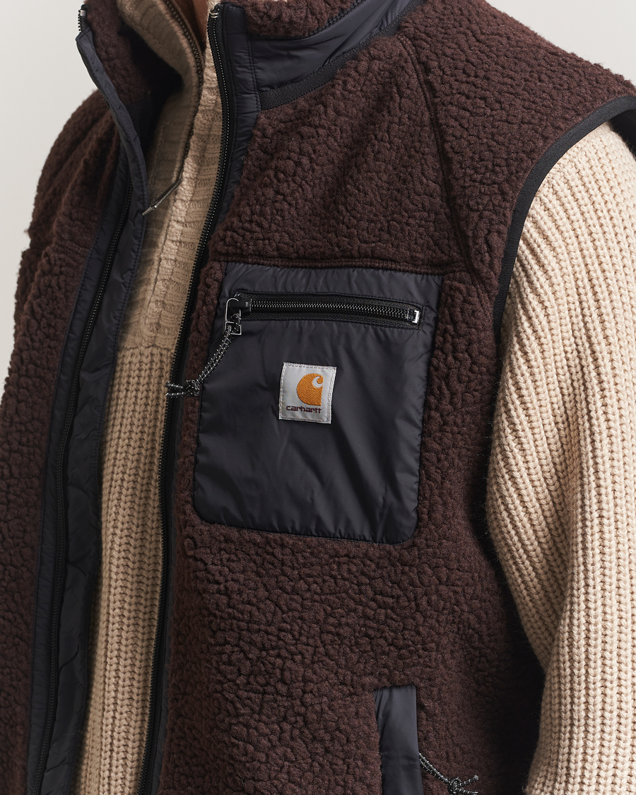 Herren | Jacken | Carhartt WIP | Prentis Pile Vest Palisander Brown