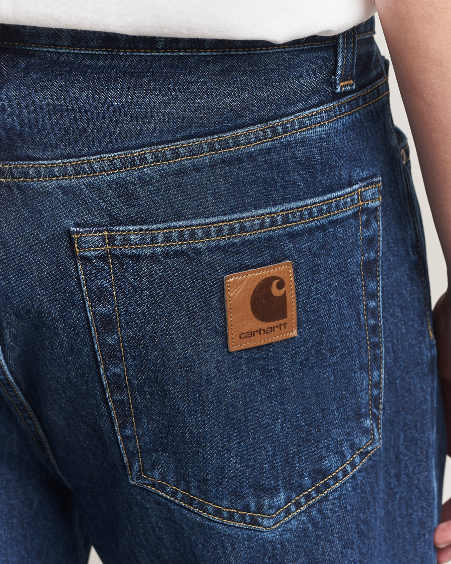Herren | Jeans | Carhartt WIP | Aaron Pant Smith Denim Stone Wash