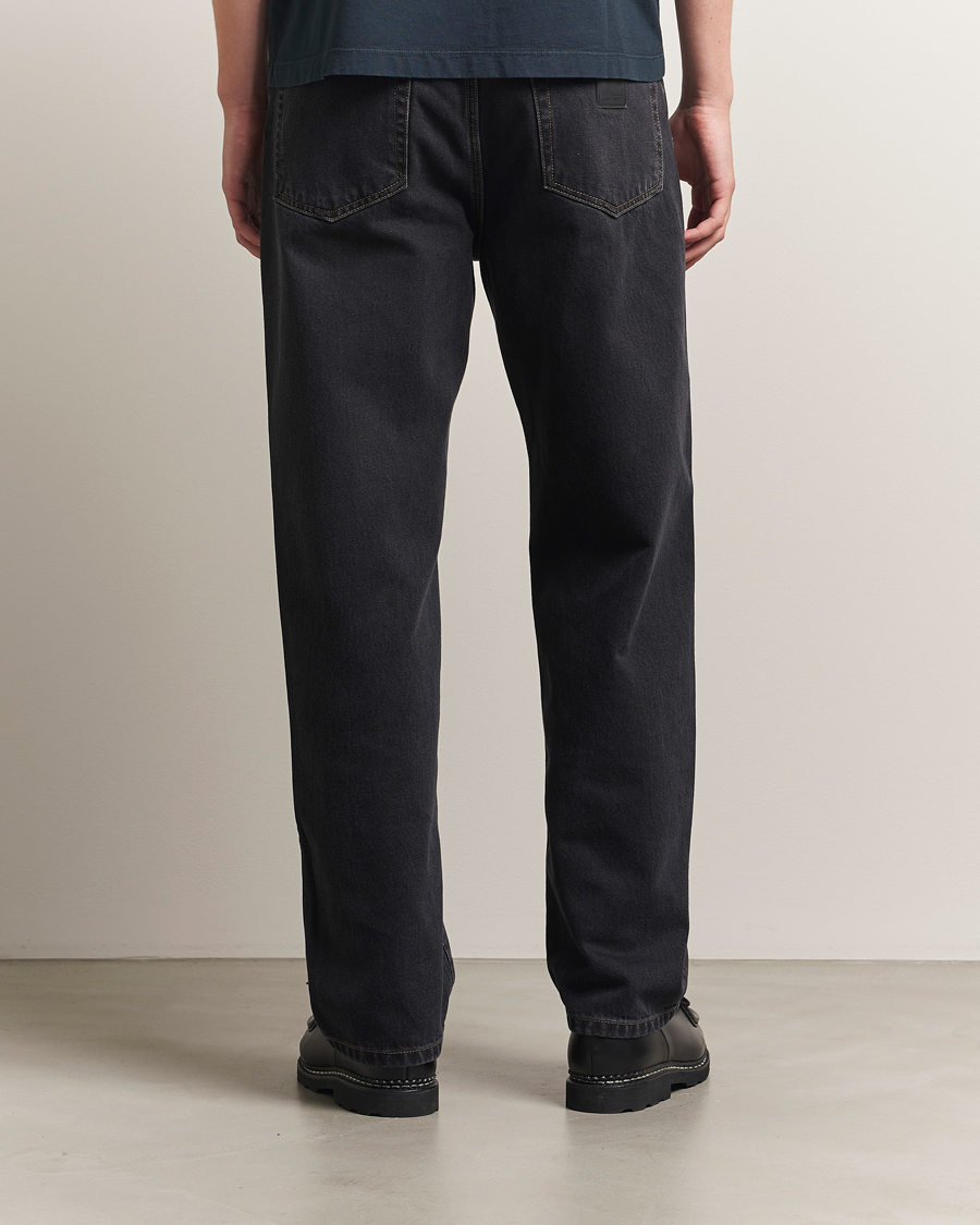 Herren | Jeans | Carhartt WIP | Aaron Pant Smith Denim Black Stone Wash