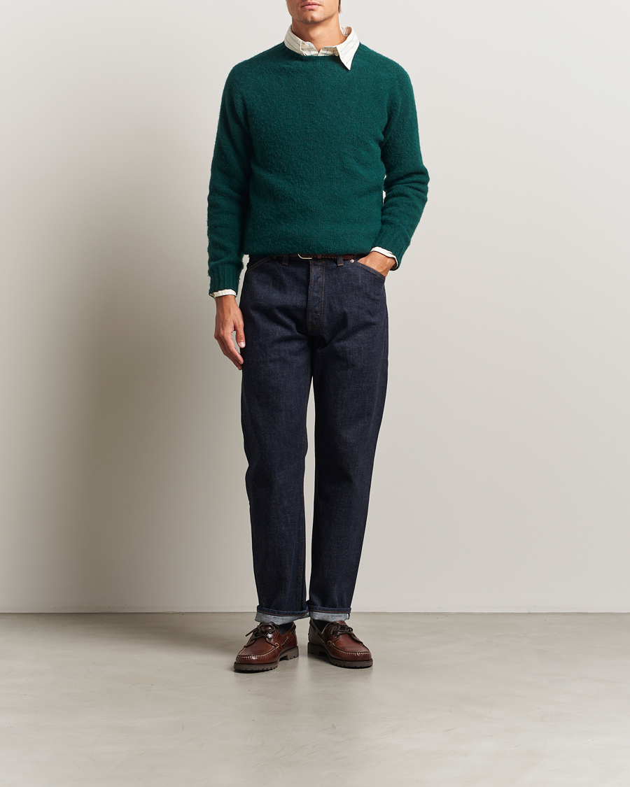 Herren | Jeans | Drake's | 5-Pocket Japanese Selvedge Jeans Indigo