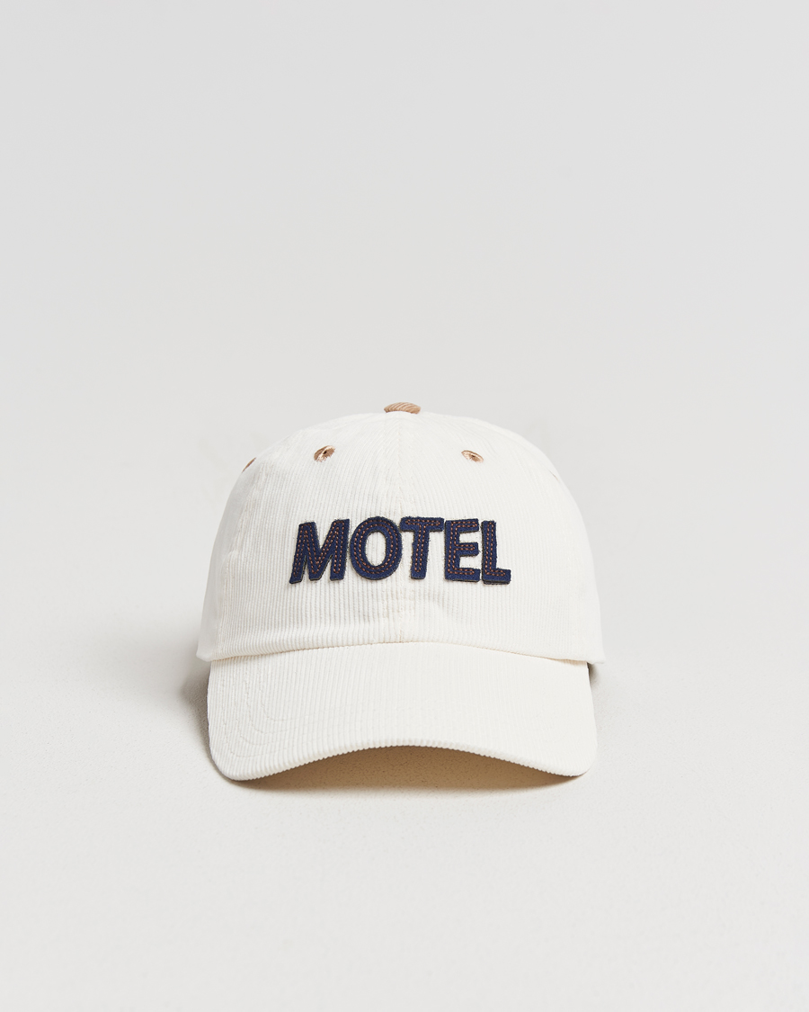 Herren | Hüte & Mützen | Drake's | Motel Felt Baseball Cap Ecru