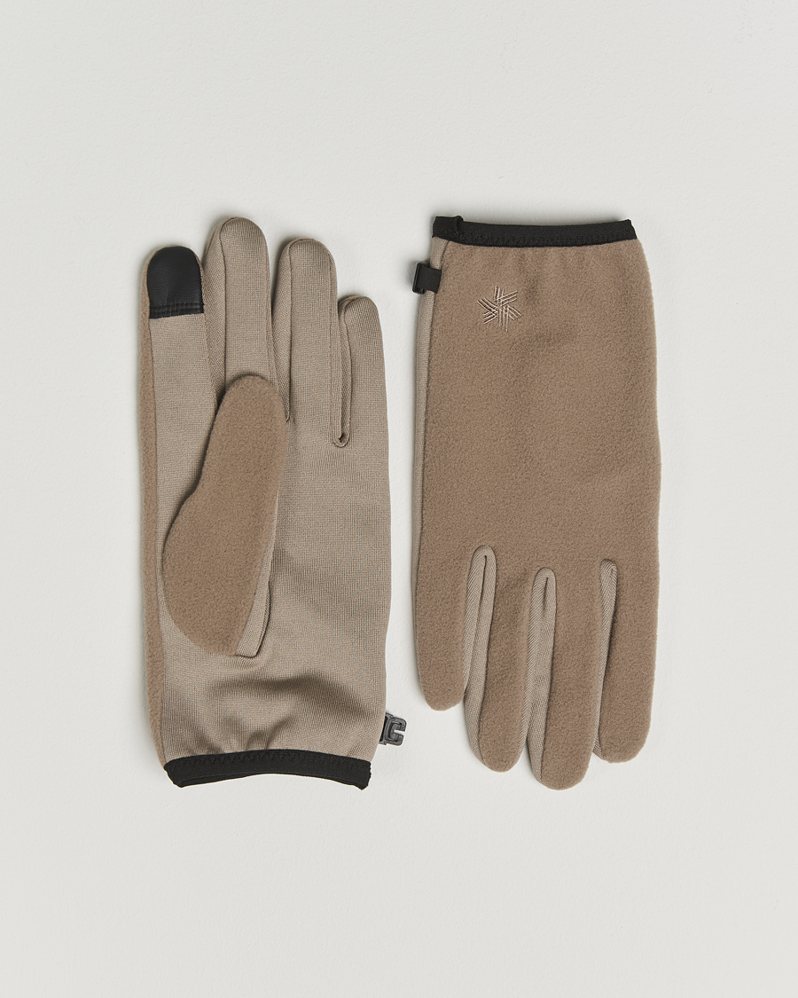 Herren | Handschuhe | Goldwin | Polartec Powerstretch Gloves Beige