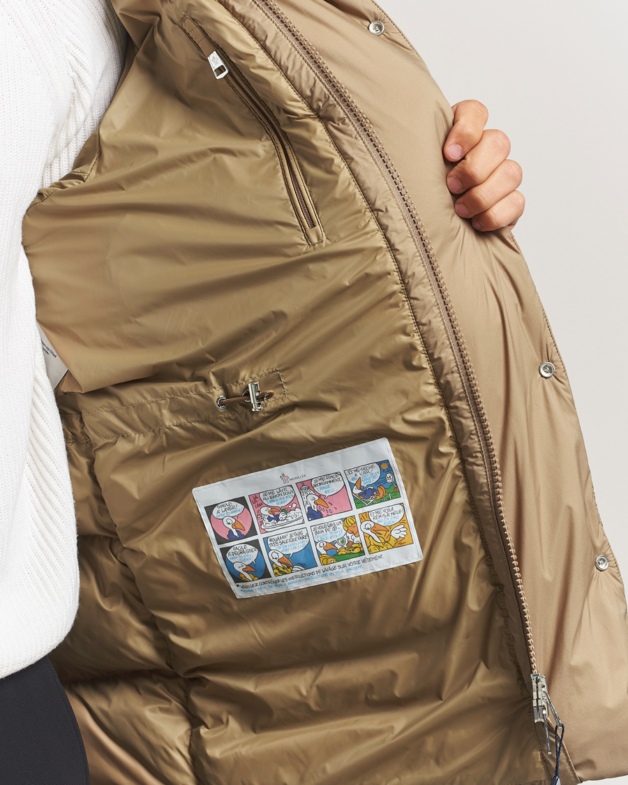 Herren | Jacken | Moncler | Bretagne Down Parka Beige