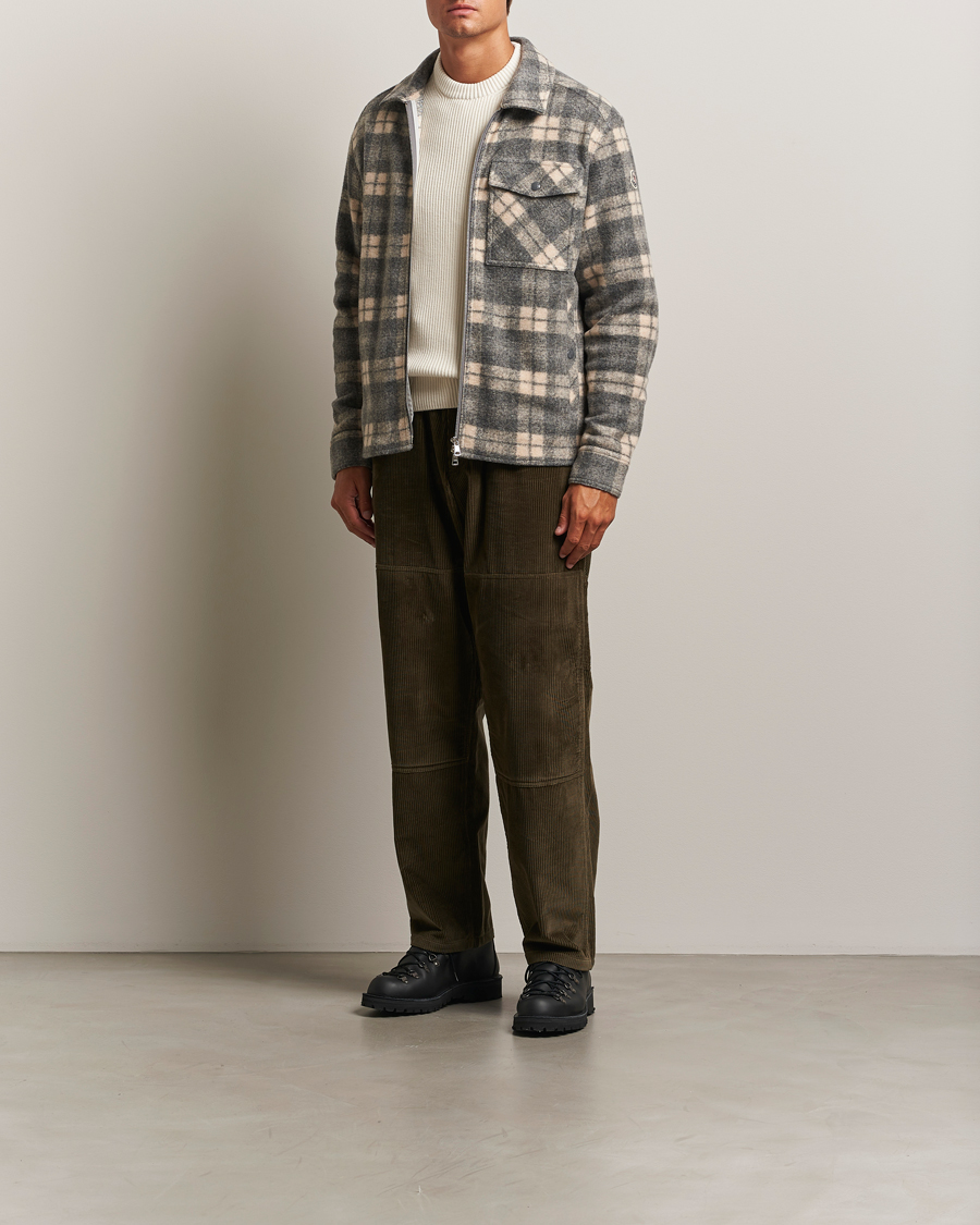 Herren | Hosen | Moncler | Corduroy Drawstring Trousers Military