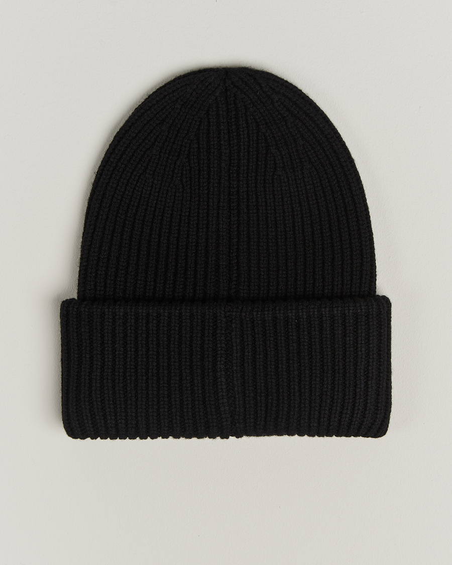 Herren | Moncler Cashmere Beanie Black | Moncler | Cashmere Beanie Black
