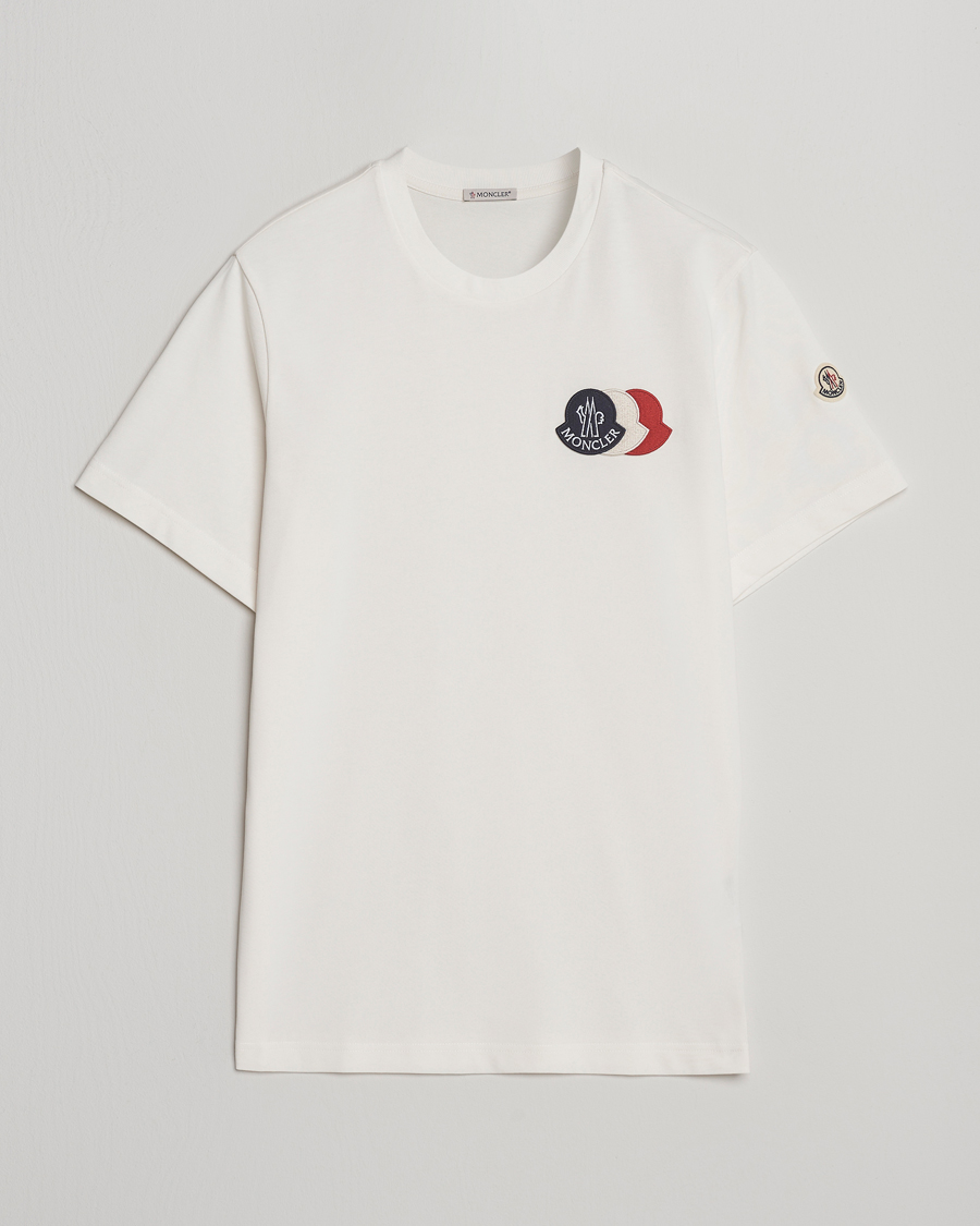 Herren | T-Shirts | Moncler | Patch Logo T-Shirt White