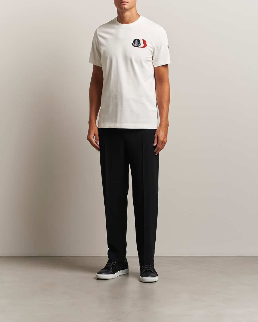 Herren | T-Shirts | Moncler | Patch Logo T-Shirt White