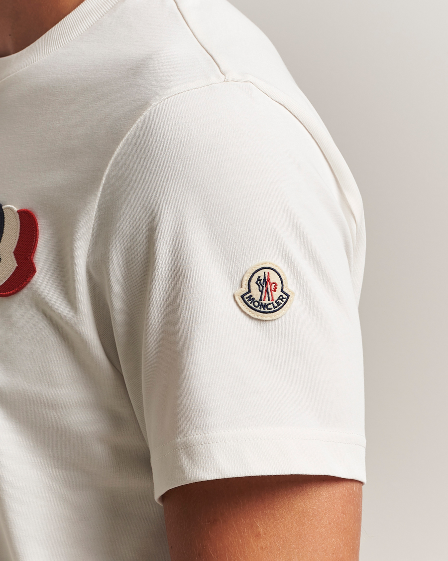 Herren | T-Shirts | Moncler | Patch Logo T-Shirt White
