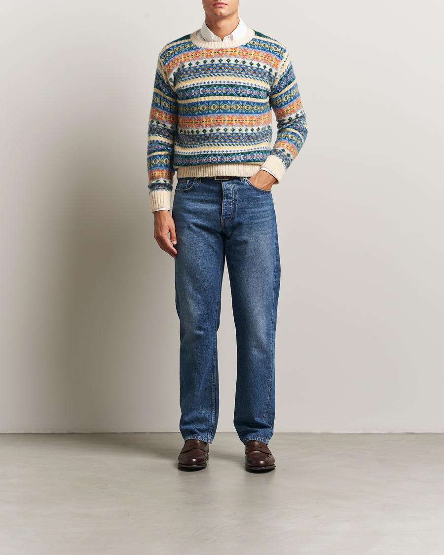 Herren | Pullover | Morris | Fair Isle Sweater Multi