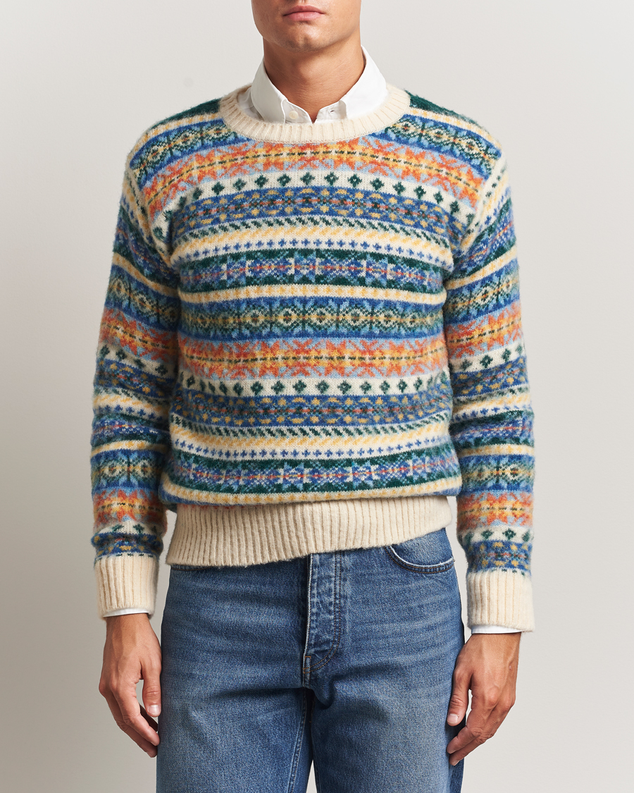 Herren | Pullover | Morris | Fair Isle Sweater Multi
