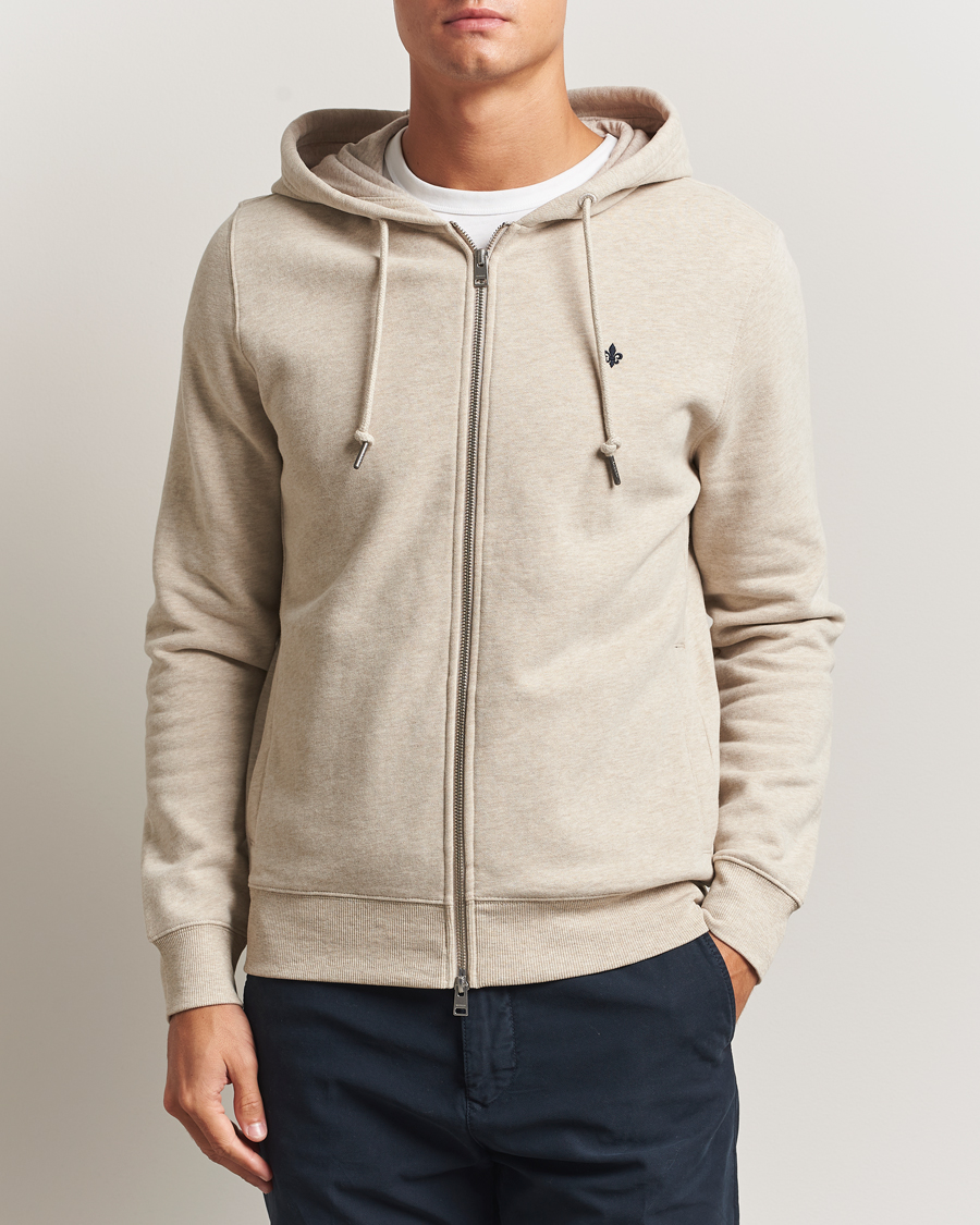 Herren | Pullover | Morris | Brandon Lily Full Zip Hoodie Khaki