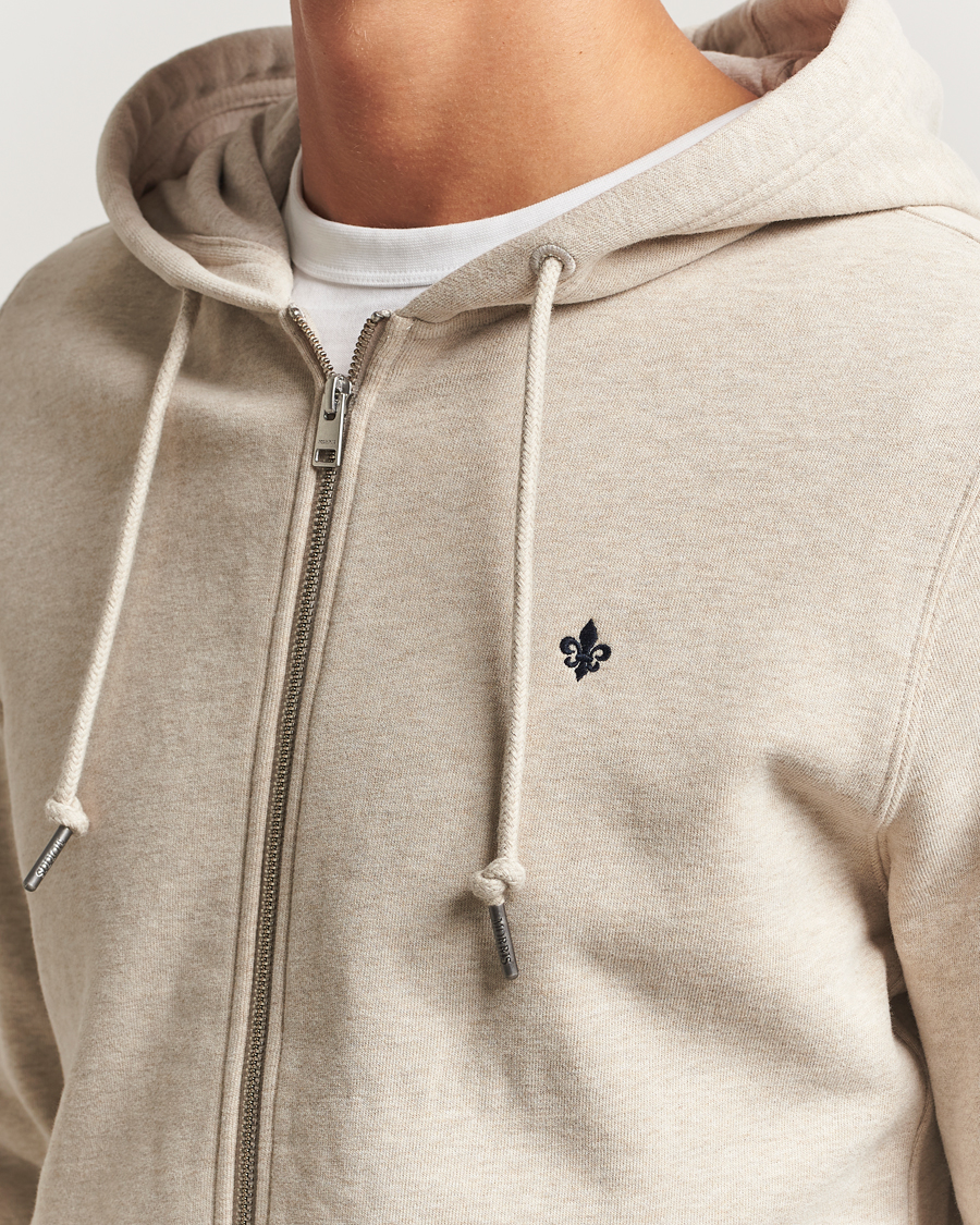Herren | Pullover | Morris | Brandon Lily Full Zip Hoodie Khaki