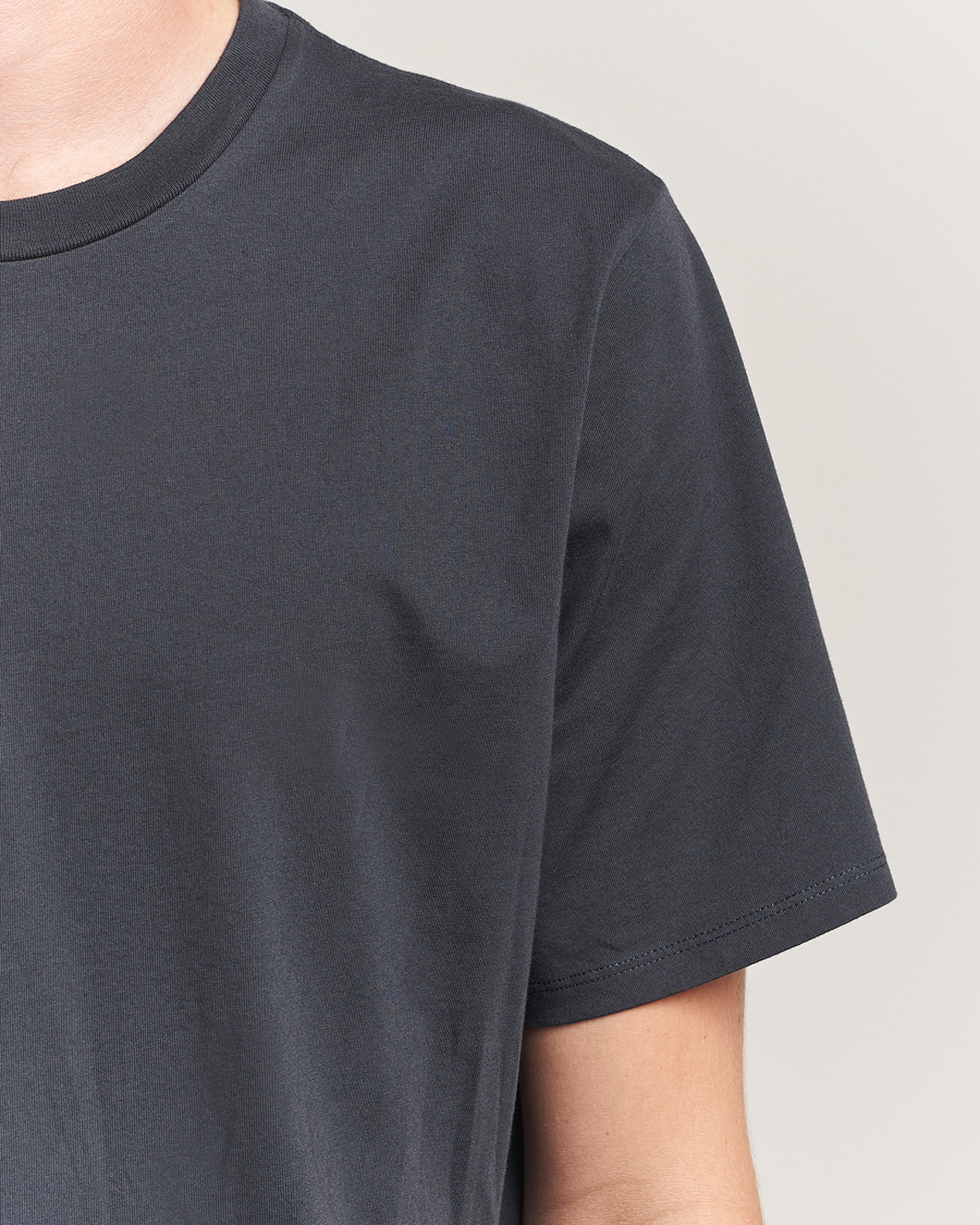 Herren | T-Shirts | Jeanerica | Delon Crew Neck T-Shirt Blue Grey