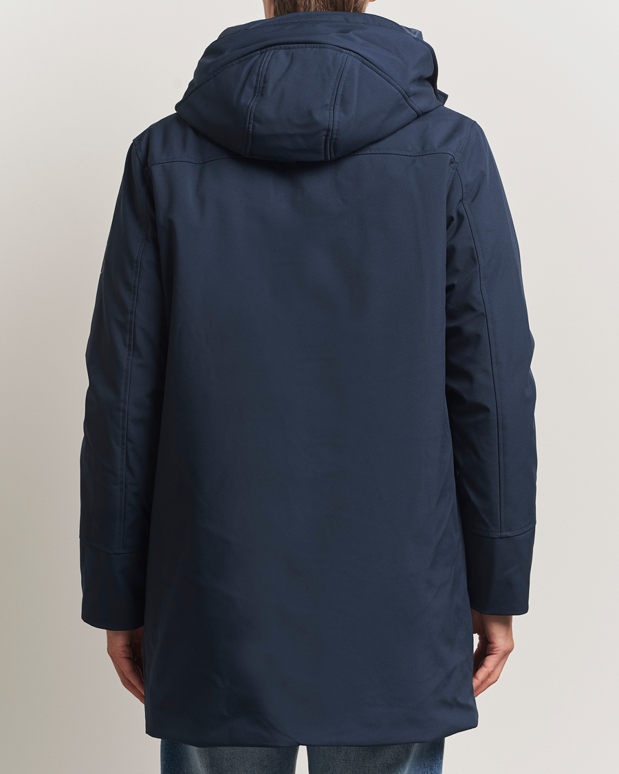 Herren | Jacken | KnowledgeCotton Apparel | Climateshell Padded Jacket Navy