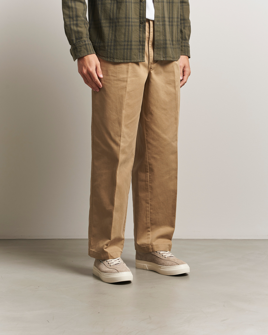 Herren | Sneaker | Stepney Workers Club | Dellow 02 Raw Suede Cupsole Sneaker Taupe