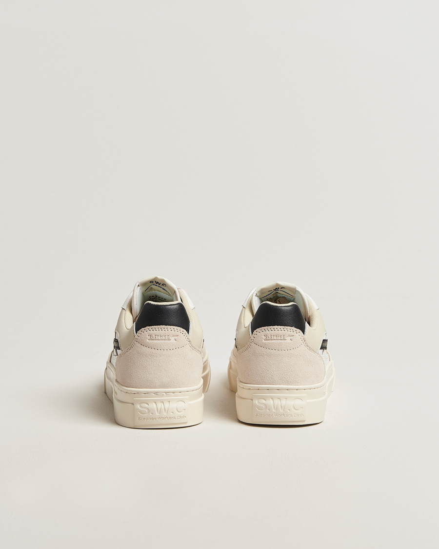 Herren | Sneaker | Stepney Workers Club | Pearl S-Strike Leather/Suede Mix Sneaker Spring Black