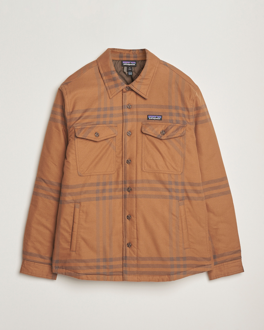 Herren | Hemden | Patagonia | Lightweigt Insulated Fjord Flannel Shirt Deer Brown